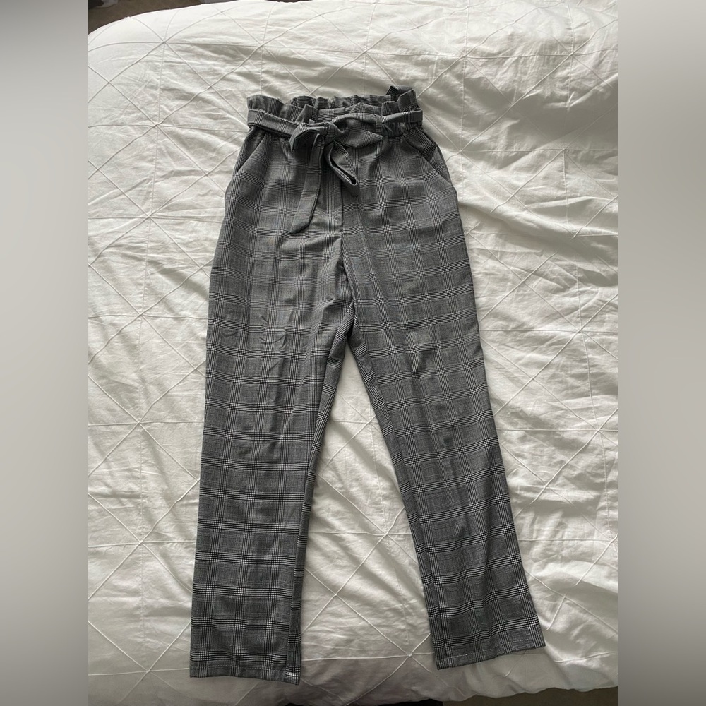H&M Plaid Trousers